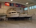 Zimowanie łodzi hangar